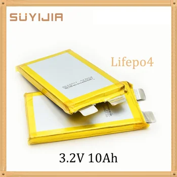 3.2 V 10Ah Lifepo4 Polnilna Litij-Železo Fosfat Baterije 24V 12V 36V Električna Kolesa Bluetooth Slušalke Celice Pack