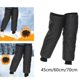 1 Par Leg Ogrevalnike Toplotno Zaščitno opremo Windproof Noge Gaiter za Moške, Ženske Zimski Delovni Gorsko Kolesarjenje Dejavnosti na Prostem