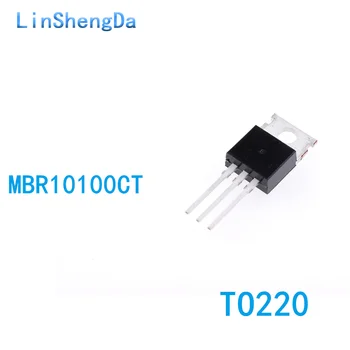 10PCS Železa glavo MBR10100CT B10100G Schottky usmernik diode 10A100V inline TO-220