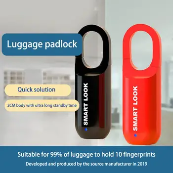 Mini Prstnih Ključavnico Smart Touch Prstnih Zaklepanje Vrat USB brez ključa Anti Krajo Zaklepa Za Potovanje Primeru Predal Omare Zaklepanje