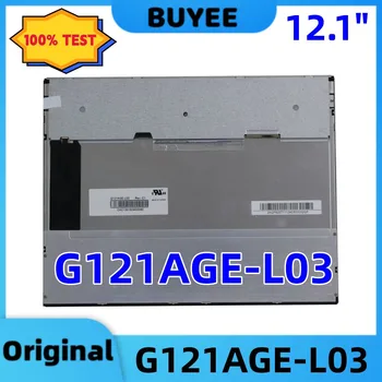 Original 12.1-Palčni LCD-Zaslonu Zaslon G121AGE-L03 800X600 20 Zatiči G121AGE-L03 LCD Zamenjava 100% Testiranje Dobro Delo