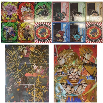 Kartico Gnezdo Dragon Ball Sina Gogeta Torankusu Goku Black Android 19 Ssr Qr Puzzle Kartice Nova Zbirka Človek Rojstni Dan Darila