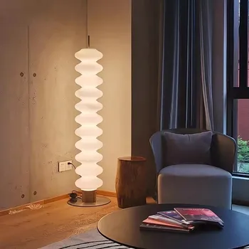 Nordijska oblikovalec talna svetilka Ustvarjalne Gourd steklo svetilka stoji Led Postelji Spalnica, Dnevna Soba Dekorativni salon stoječe luči