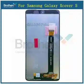 G525 LCD zaslon Za Samsung Galaxy Xcover 5 G525F LCD-Zaslon, Zaslon na Dotik, Računalnike Skupščine Xcover 5 SM-G525F SM-G525F/DS