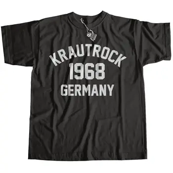 Krautrock 1968 T-Shirt 100% Premium Bombaž Neu Tangerine Dream