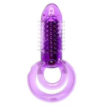 Izliv Zamudo Klitoris Stimulator Vibrator Penis Prstan Moško Samozadovoljevanje Zamudo Izliv Petelin Obroč Spolnih Igrač za Moške
