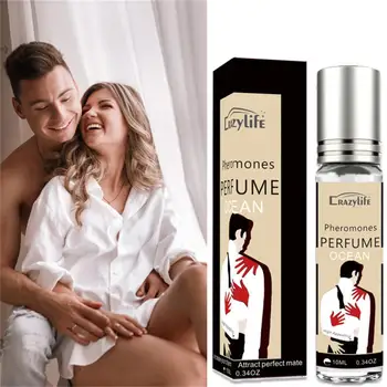10 ML Roll-on Pheromone Perfume Moški Ženske Parfume Intimnega Partnerja Spogleduje Zapeljevanja Erotični Parfumi Seksi Vonj Telesa Vonj