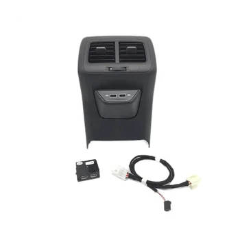 Zadaj Air Vent Vtičnico z Dvojnim Polnilnik Center Armrest USB Adapter Kabel za Vw Golf 7 MK7 7.5 5GG864298B