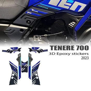 Tenere 700 Motoristična Oprema 3D Epoksi Smolo Nalepke Za YAMAHA Tenere 700 Svetu Raid 2022 2023