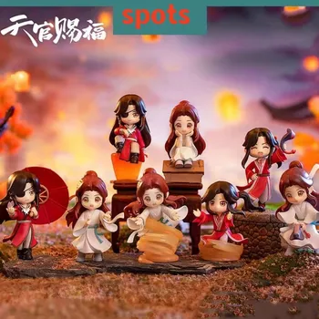 Tian Guan Ci Fu Številke Anime Slepo Polje Spoznala Serije Xielian Huacheng Model Lutke Slika Dejanje Skrivnostno Škatlo Otrok Igrača