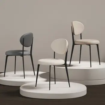 Italijanski slog, stoli jedilnico, sodoben minimalističen oblikovalci, stoli, naslonjalo, mize, stoli,udoben pogajanja stoli