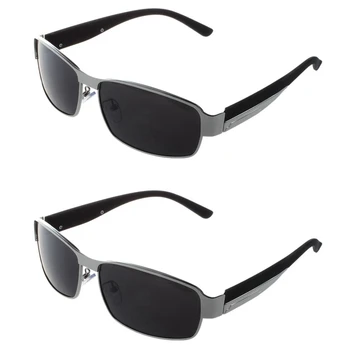 2X Moda Vožnje Polarizirana Očala Moških sončna Očala na Prostem Športi Očala Očala-Srebrna