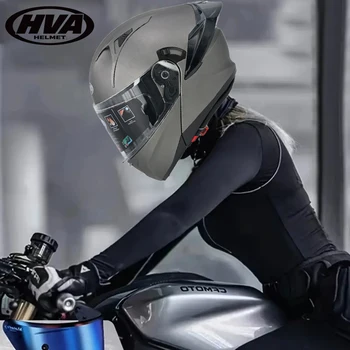 2023 Novo PIKO Appoved Visoke Kakovosti Dvojno Objektiv Flip Up Čelada Abs Poln Obraz motokros Motocikel Dirke Čelada Unisex