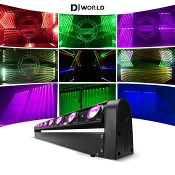LED 8X12W RGBW 4IN1 LED Z 10/38 DMX Svetlobni Gibljive Glave lightbar Dj Luči Najboljše Za DJ Disco Rojstni plesišču Poroko