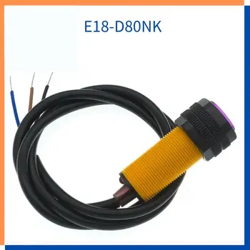 E18-D80NK Ir Ovira, Izogibanje Fotoelektrično Senzor Bližine Stikalo 3-80 cm Obseg Zaznavanja Nastavljiv