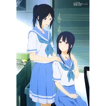 Anime Keychain Liz in Modra Ptica Yoroizuka Mizore Kasaki Nozomi Akril Keyring Traku Slika Visi Pribor za 6 cm