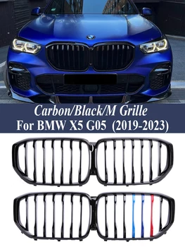Za BMW Serija X5 G05 Spredaj Ledvic Odbijača v Sijaj Črni Rešetka M Slog Facelift Žari Kritje SUV Avto Dodatki X5M 2019-2023