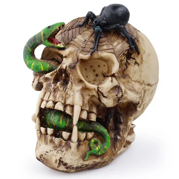 Kača Živalske Lobanje Model Smolo Lobanje Obrti Dekoracijo Halloween Dekoracijo Grozo Ornament Film Rekviziti