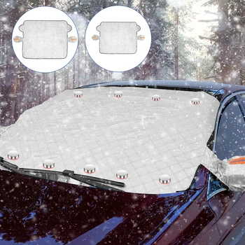 Vetrobransko steklo avtomobila Kritje Magnetni Sonce Odtenek vetrobranskega stekla pokrijemo s Strani Ogledalo Pokrov Varno Svetlobe Odražajo Trakovi Debele Vetrobransko steklo Led
