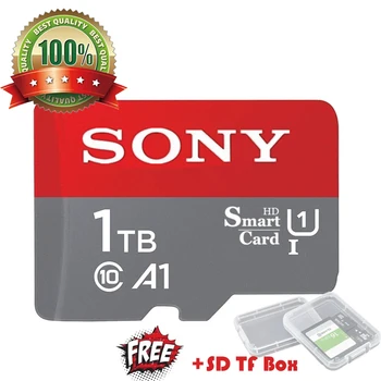SONY 1TB Ultra Micro SD 512GB Micro SD Kartico SD/TF Flash Kartice Pomnilniško Kartico 32 64 128 gb microSD Za Kamero