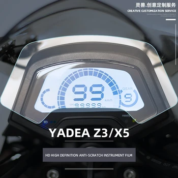 Duh Zveri Električni motocikel instrument film LCD zaslon z visoko ločljivostjo odporen na praske Nalepke Za YADEA Z3/X5
