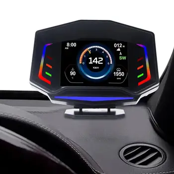 Hud merilnik Hitrosti Univerzalni Avto HUD Head Up Display Obd2 Merilnik Prikaže Digitalna GPS merilnik Hitrosti Z Speedup Test Test Zavor