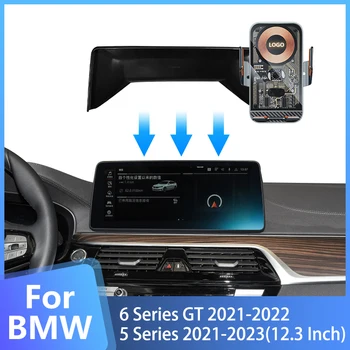 Namenjen Držalo za Telefon Za Avto Accsesories Centralni Nadzorni sistem GPS Navigacija Zaslon Nosilci Za BMW 5 6 Series 6GT G30 G31 G32 G38